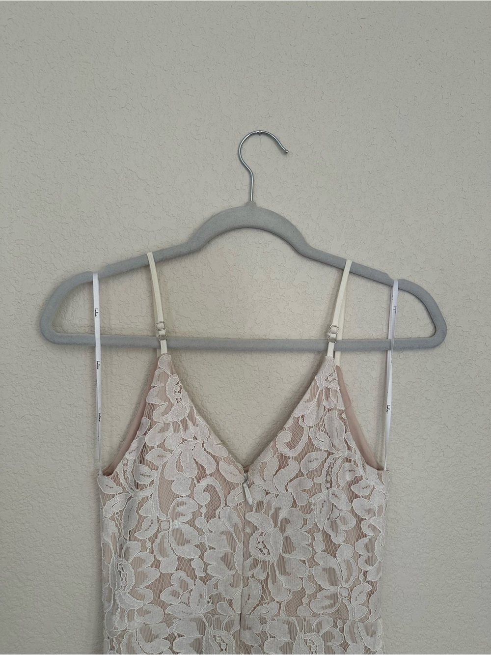 Lulus Flynn White Lace Maxi Dress Bridal Wedding Formal Size Small EUC - Picture 10 of 12